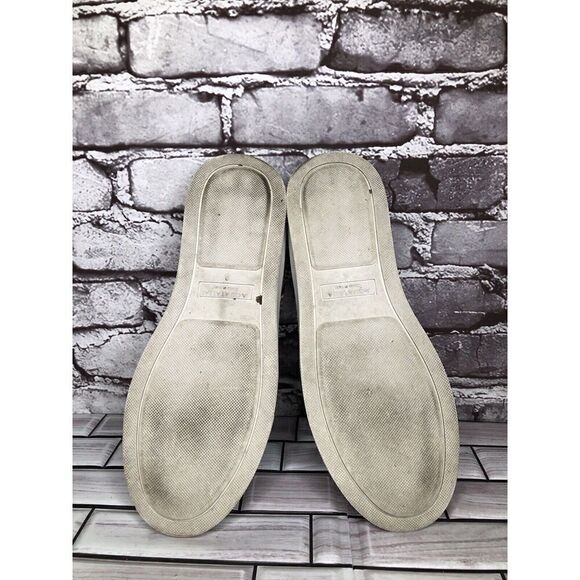 Aquatalia Leopard Print Leather Slip On Casual Sneaker Shoes Women Sz 8M US/39EU - Picture 11 of 16